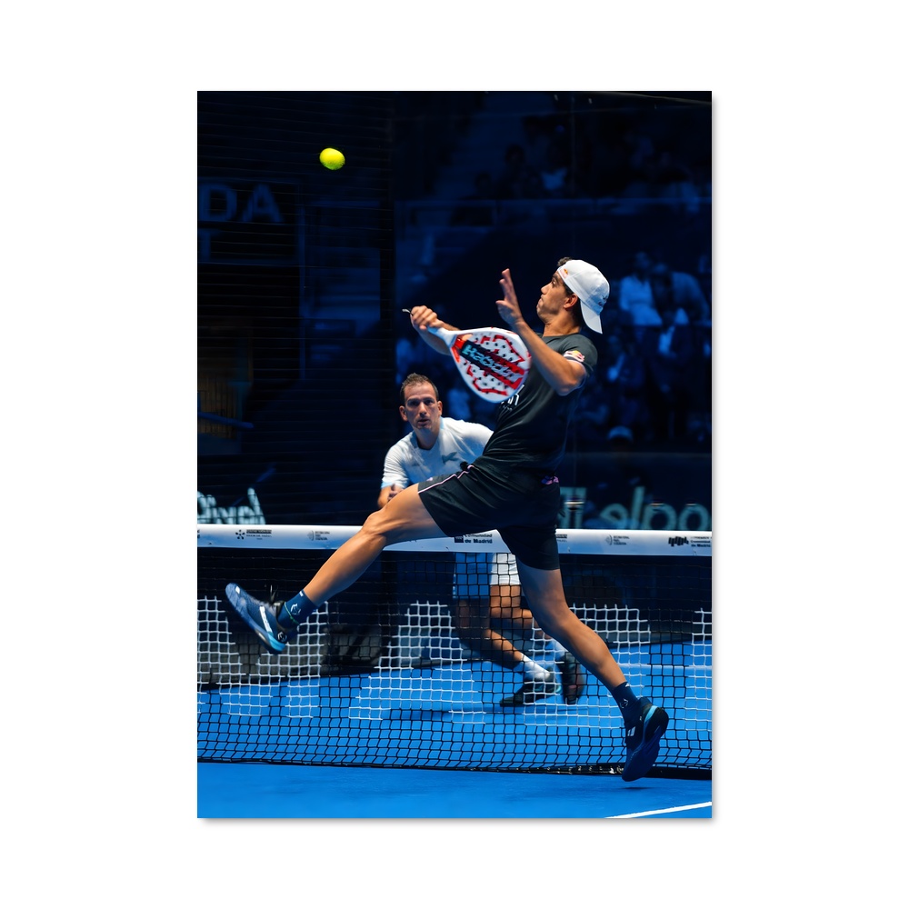 Poster Juan de lebron – affiche Padel